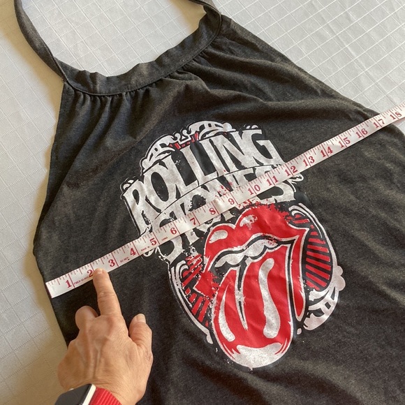 Rolling Stones halter top maxi dress t shirt material size XL - Picture 4 of 8